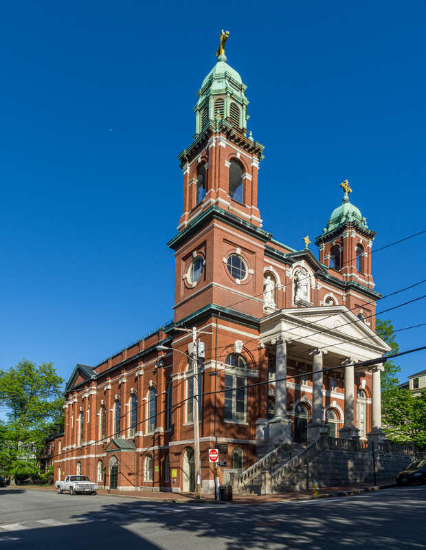 Sacred Heart/Saint Dominic Parish. 65 Mellen St,  Portland, Maine.