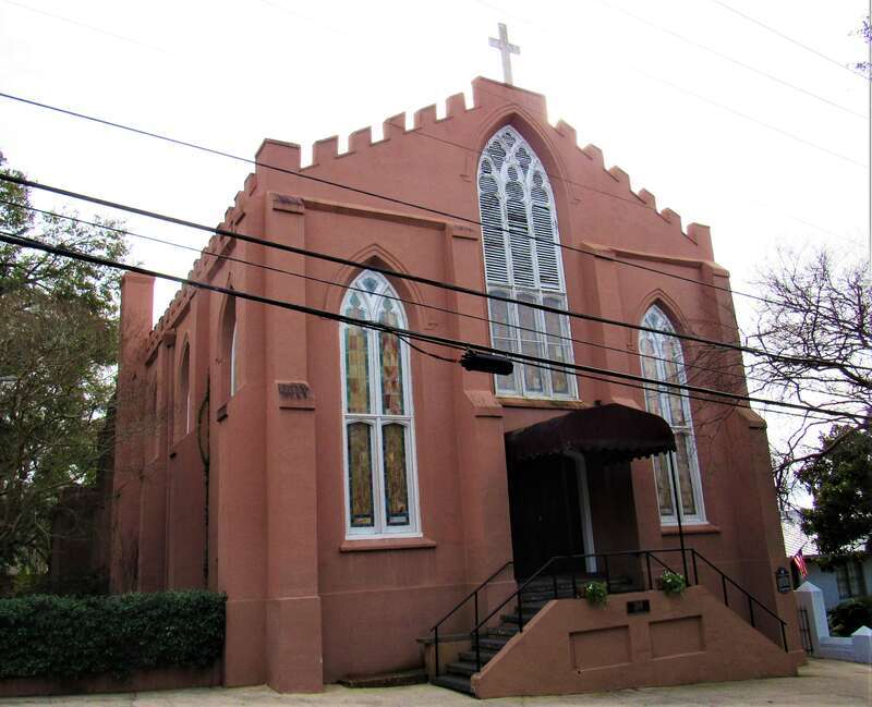 Saint Thomas Preservation Hall in Wilmington, North Carolina.