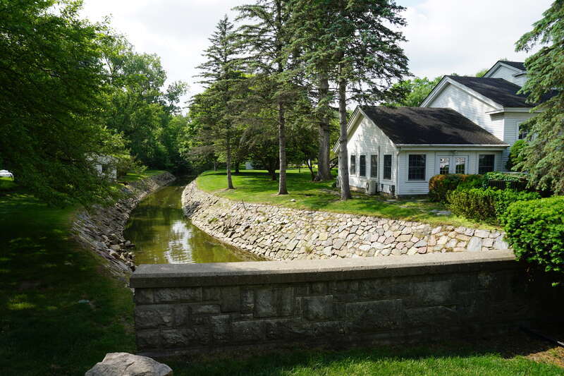 Wellers, a banquet facility built in a former flour mill, in Saline, Michigan (United States).