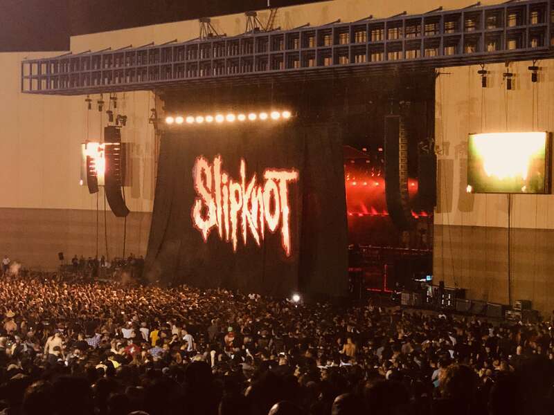 Slipknot set at the 2019 KNOTFEST ROADSHOW in San Bernadino Glen Helen Amphitheater on July 27, 2019
