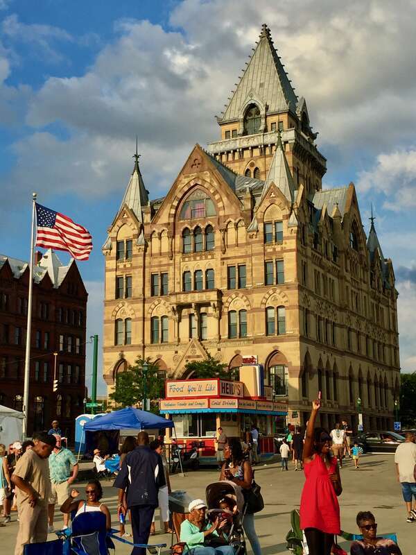 Photo taken July 27, 2018, during the northeast Jazz and Wine Festival.