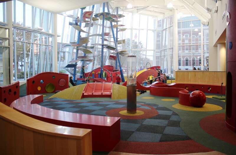 Playground at The Commons, Columbus, Indiana