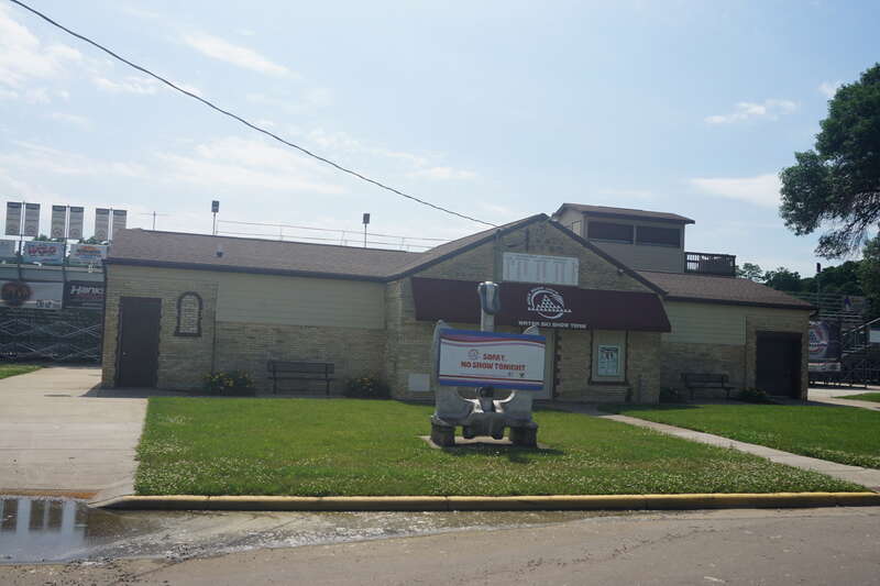 The Rock Aqua Jays Stadium at Traxler Park in Janesville, Wisconsin (United States).