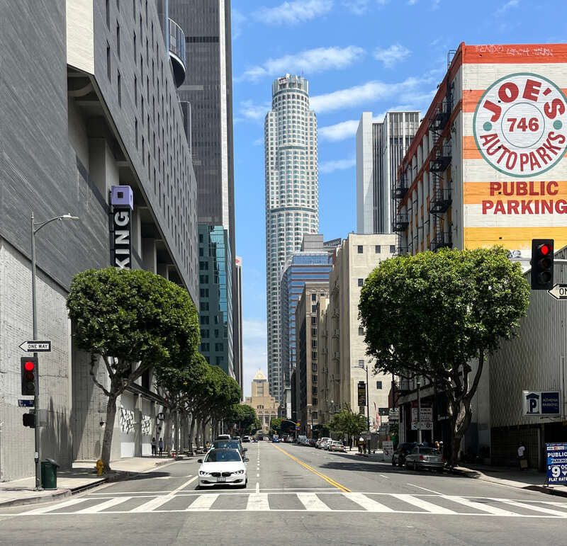 U.S. Bank Tower and 7th Street (Los Angeles) July 2022