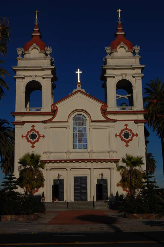 Church of the Five Wounds. 1375 East Santa Clara St Street. San Jose, California, USA