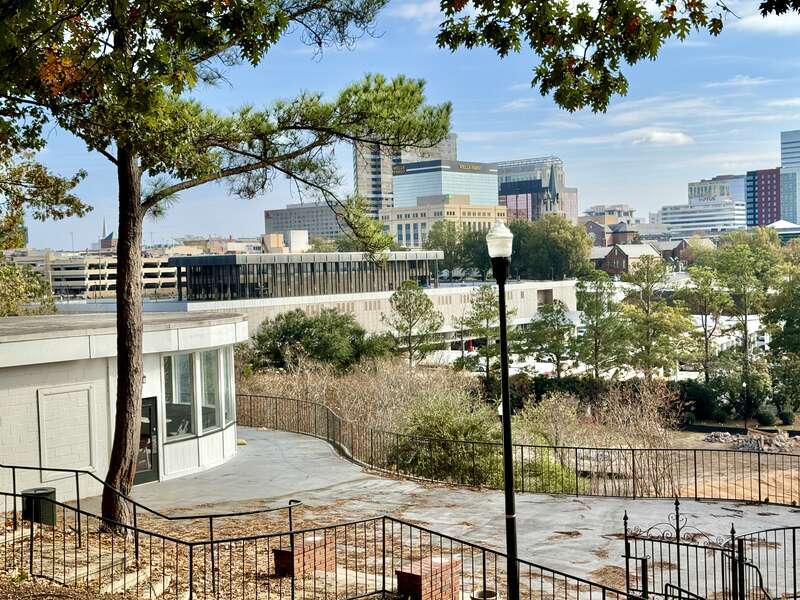 Built in 1966, this Modern International-style building was designed by Lyles, Bissett, Carlisle and Wolff to serve as the main Post Office for the city of Columbia, with the building’s design taking advantage of the site’s topography.  The site