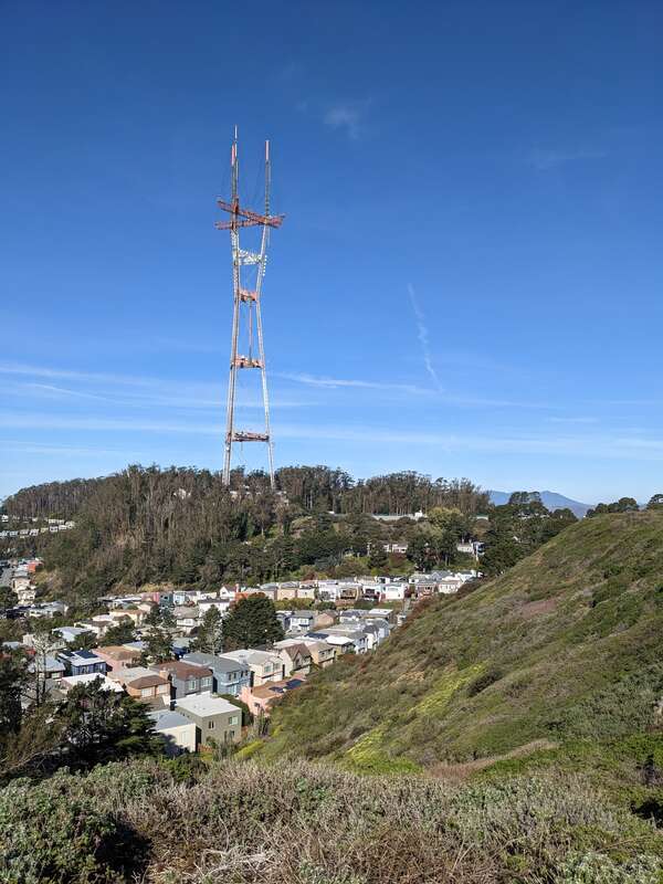 View from Twin Peaks, San Francisco