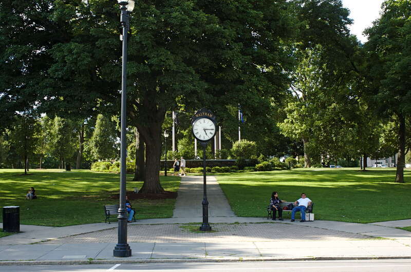 Central Square in Waltham, Massachusetts
