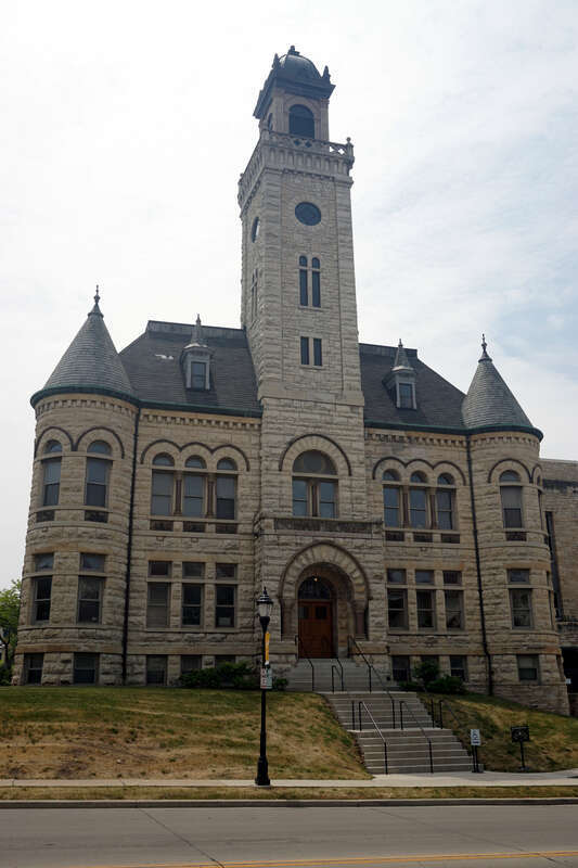 The Old Waukesha County Courthouse in Waukesha, Wisconsin (United States).