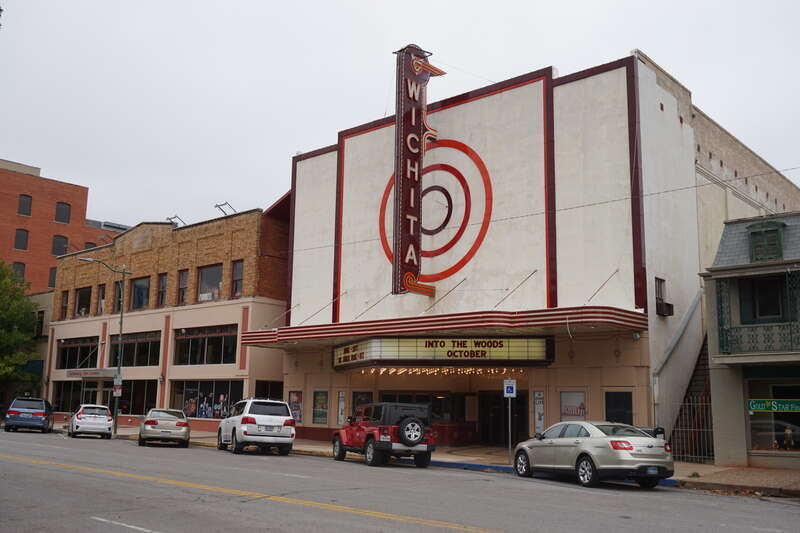 The Wichita Theatre in Wichita Falls, Texas (United States).