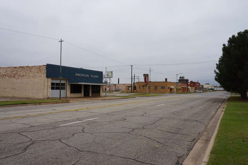 Indiana Avenue in Wichita Falls, Texas (United States).