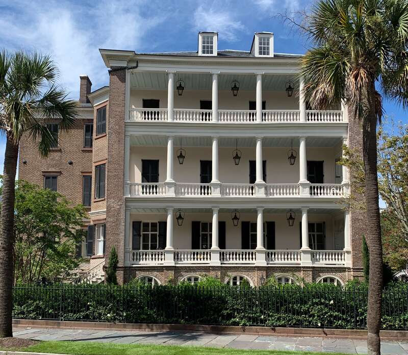 1 Meeting Street, Charleston, South Carolina - piazzas