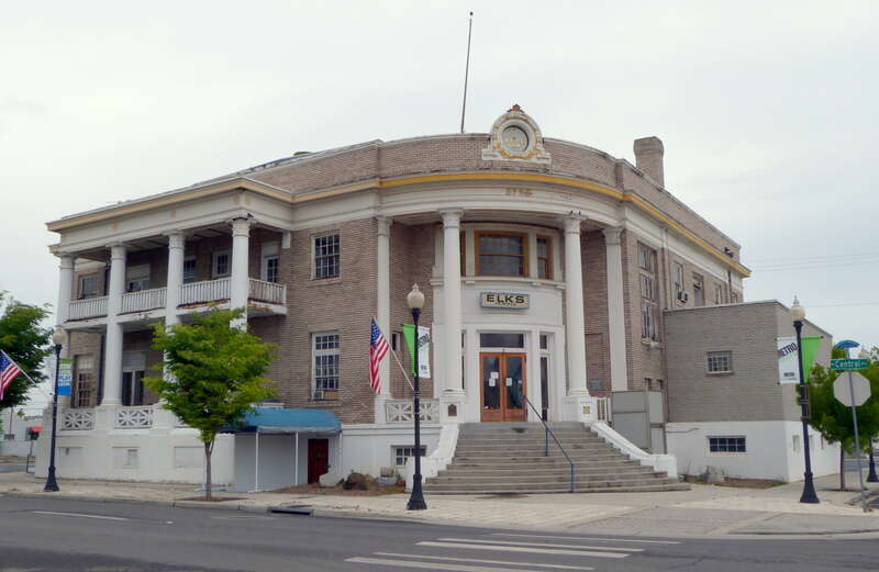 The historic BPOE Lodge No. 1168 (built 1915), located at 200 North Central Avenue in Medford, Oregon, United States, is listed on the US National Register of Historic Places. It is additionally listed as a contributing resource in the Medford