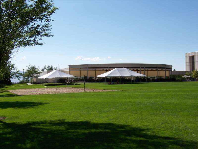 Photograph of Conference Center at Brigham Young University.