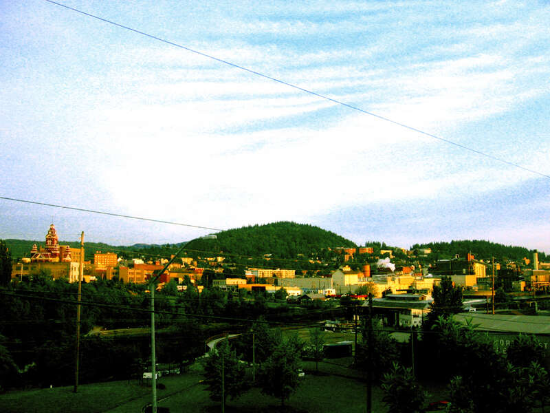 A sweeping view of downtown Bellingham. I recently added a winter photo taken from the same location. (geotagged)