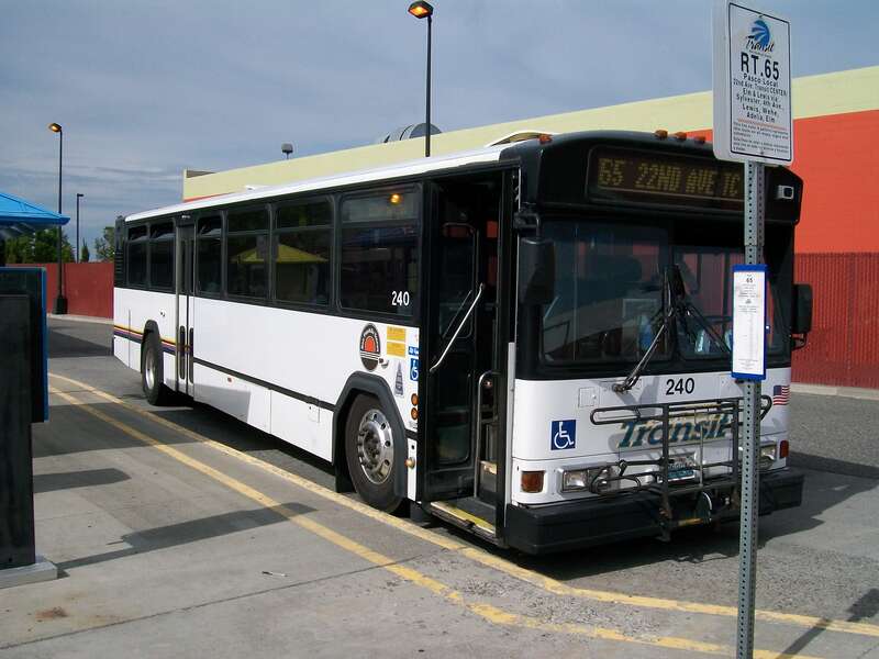 Ben Franklin Transit bus.