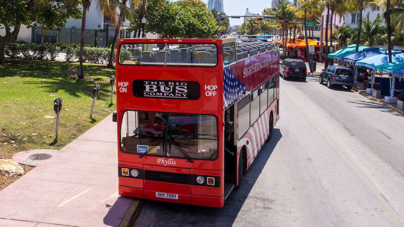 Big Bus Miami Leyland Titan LT33 sightseeing bus &quot;Phyllis&quot;