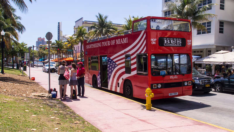 Big Bus Miami Leyland Titan LT33 sightseeing bus &quot;Phyllis&quot;