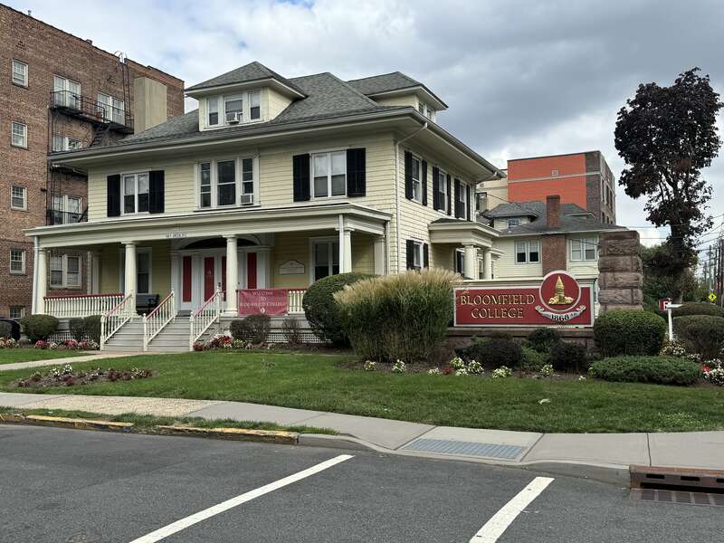 Bloomfield College Admissions Office, located near the Town Green.