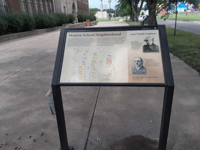 Brown v. Board of Education National Historical Park, Topeka unit. Taken on July 26, 2022.
