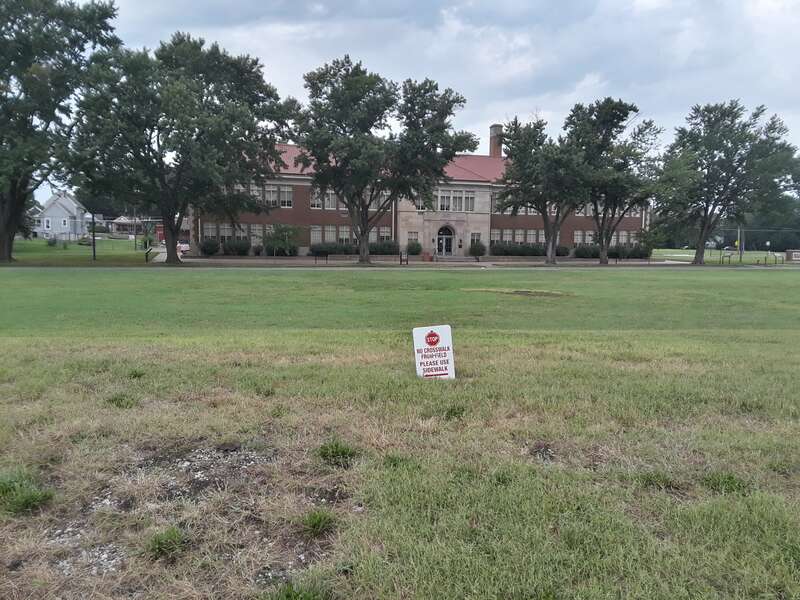 Brown v. Board of Education National Historical Park, Topeka unit. Taken on July 26, 2022.