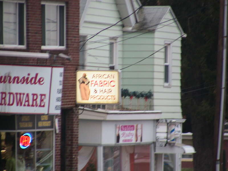 Buildings on Burnside Avenue, between Scotland Road and Church Street in East Hartford.