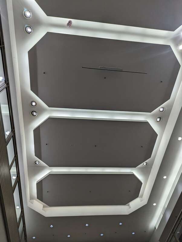 Ceiling in the JCPenney wing at Burnsville Center