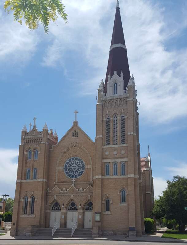 Cathedral of the Sacred Heart in Pueblo Colorado