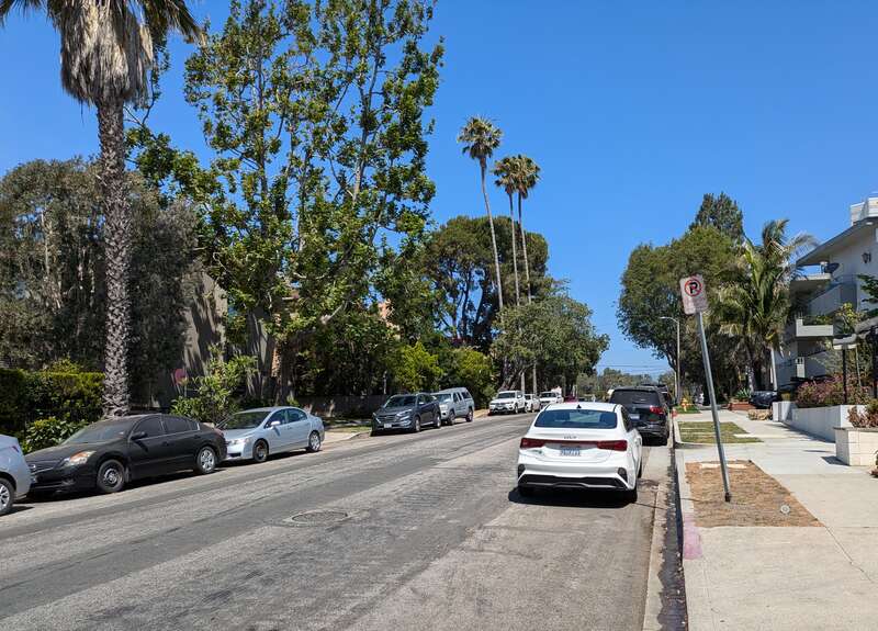 Centinela Avenue in Los Angeles County, California, United States.