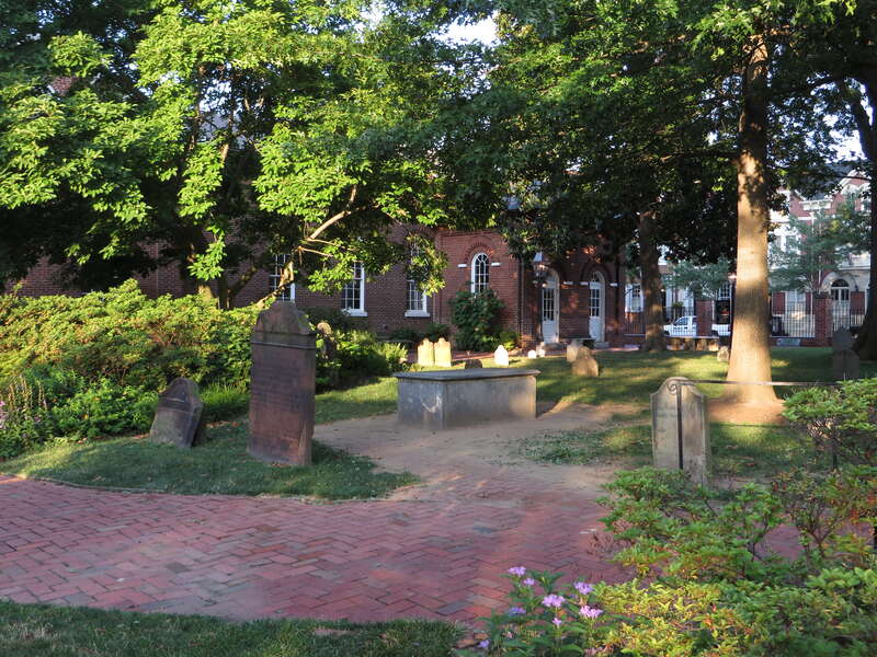 Christ Church in Alexandria, Virginia, is an Episcopal church built from 1767 to 1773 by John Carlyle. The church was designed by James Wren in the colonial style, and frequented by such notables as George Washington, Robert E. Lee, and Philip