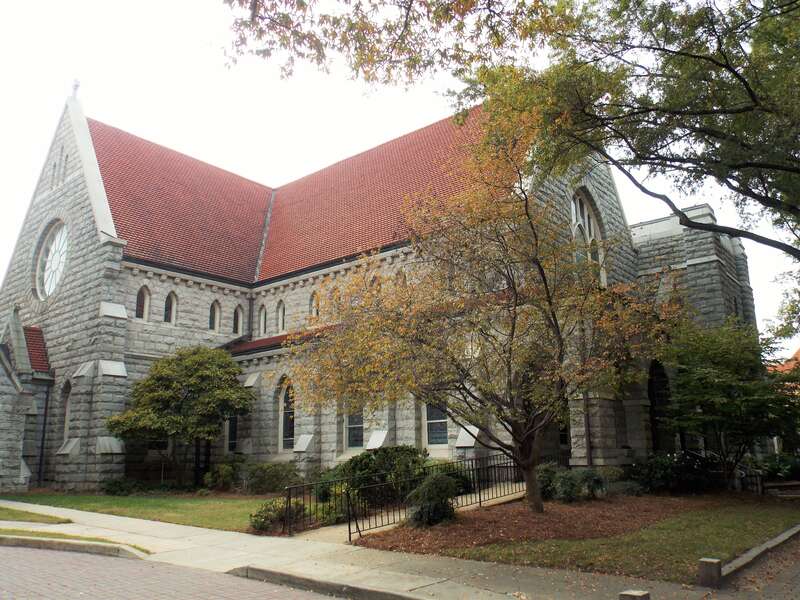 Church of the Good Shepherd in downtown Raleigh, North Carolina.