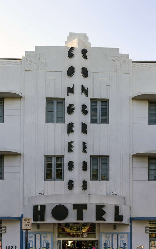 Miami Beach Architectural District, the Congress Hotel, Miami Beach, Florida, USA