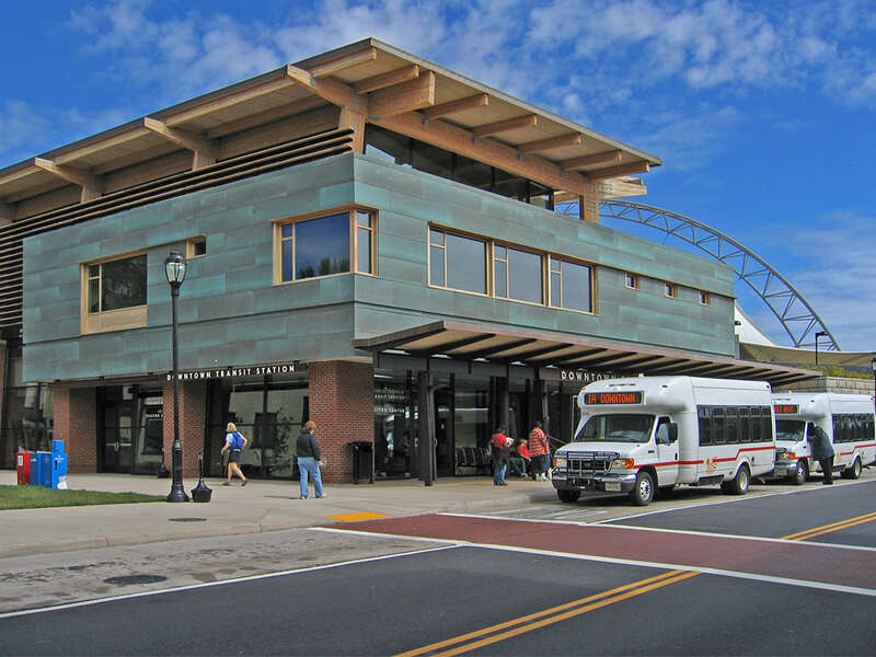 Transit Center in downtown Charlottesville
This work is licensed under a 
Creative Commons Attribution 3.0 United States License

Please Attribute to: Brett VA