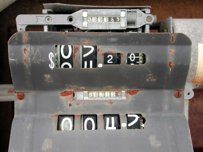 Vacant gas station, Jefferson Highway, Old Jefferson, Jefferson Parish Louisiana.