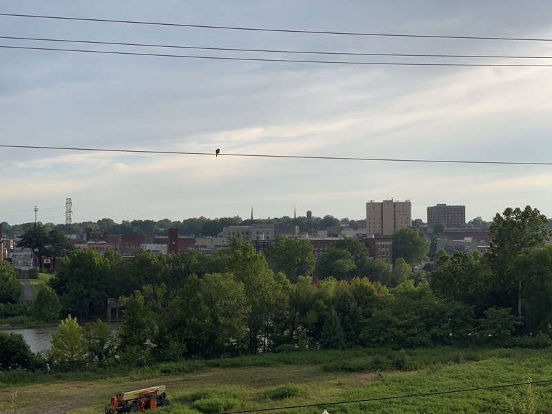 View of Downtown from Worsham Street Overlook