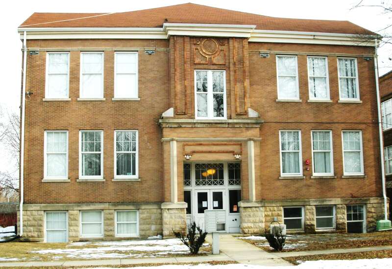 Emerson School located at 314 Randolph Street in Waterloo, Black Hawk County, Iowa is on the National Register of Historic Places
