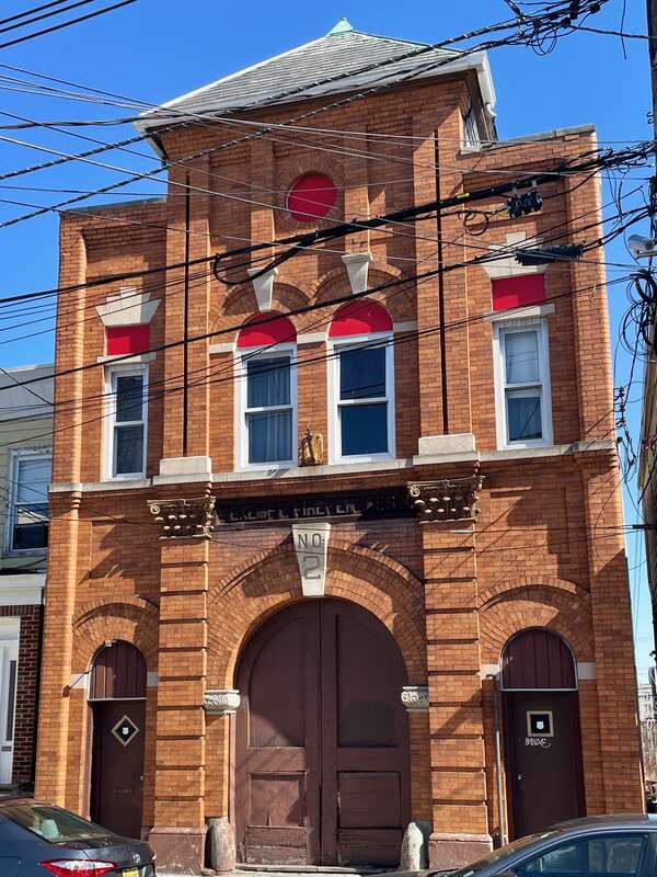 The Excelsior Engine Co. No. 2 Firehouse, used as the Exempt Firemen Association Headquarters, in West New York, New Jersey. 





This is an image of a place or building that is listed on the National Register of Historic Places in the United States