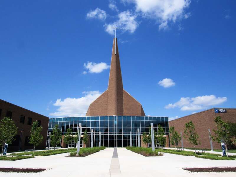 First Baptist Church in Richardson, Texas.