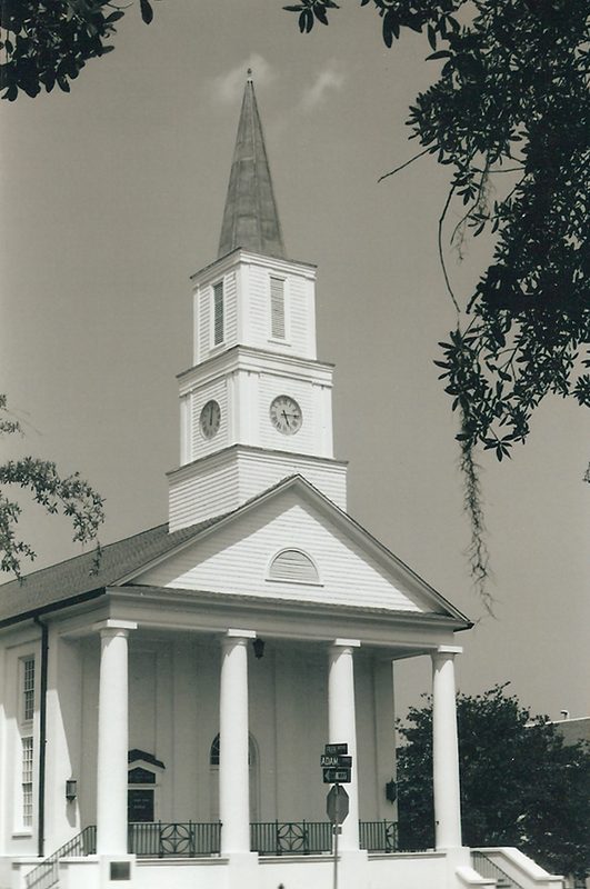 One of four churches in Tallahassee's Park Avenue Historic district, all of which are in close proximity to one another. Three, including this one, sit on the same city block.