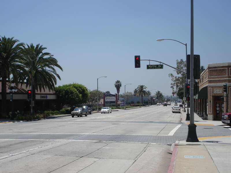 Foothill blvd in Monrovia