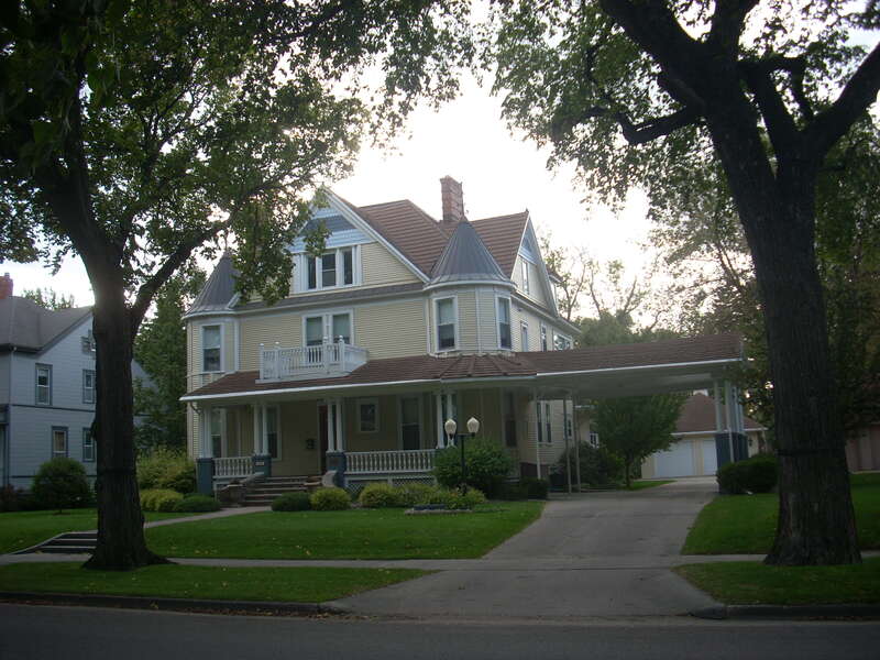 Harriet and Thomas Beare house, a historic Queen Anne Victorian in Grand Forks North Dakota.  Added to the National Register of Historic Places on April 20, 1995.
