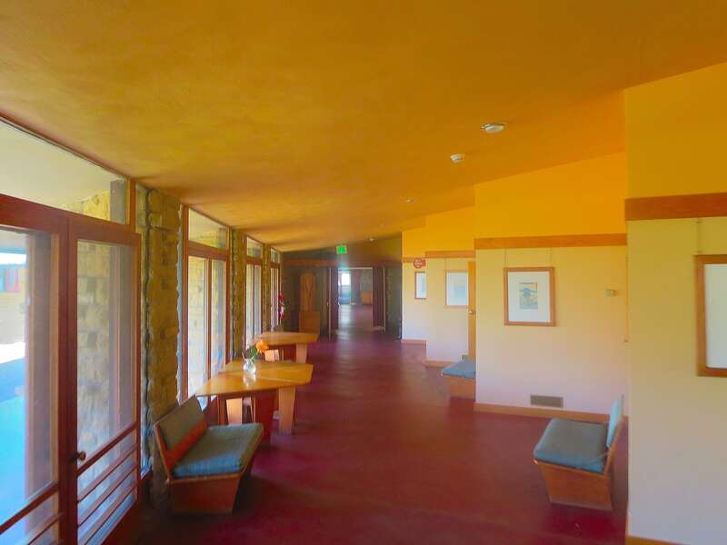 Interior of First Unitarian Society Meeting House Hallway