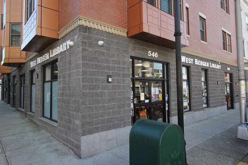 West Bergen Branch of Jersey City Free Public Library located on Lexington Ave and West Side Ave