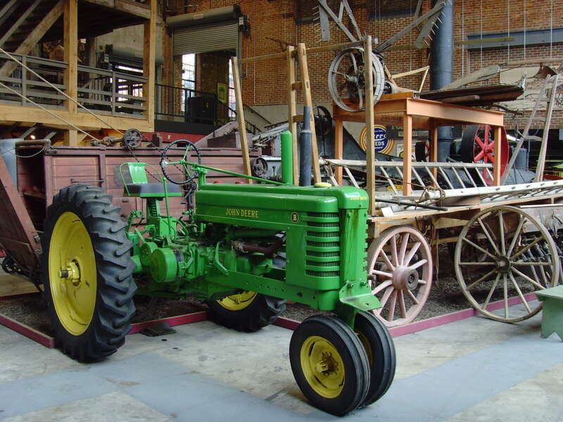 John Deere model B tractor, Agricultural and Industrial Museum, York, PA, USA