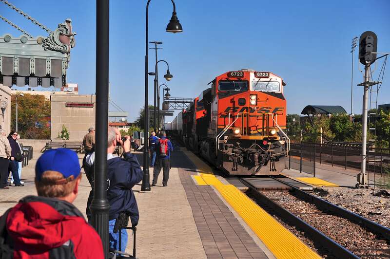 Obviously, everyone has to run over to take pictures.