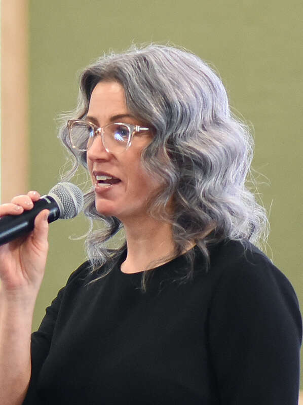 On Saturday, March 9, 2024, many Anchorage legislators participated in a Town Hall event at UAA's Cuddy Hall. Participants voiced concerns about topics ranging from education funding to energy and artificial intelligence.
Photo credit: &quot;Photo used