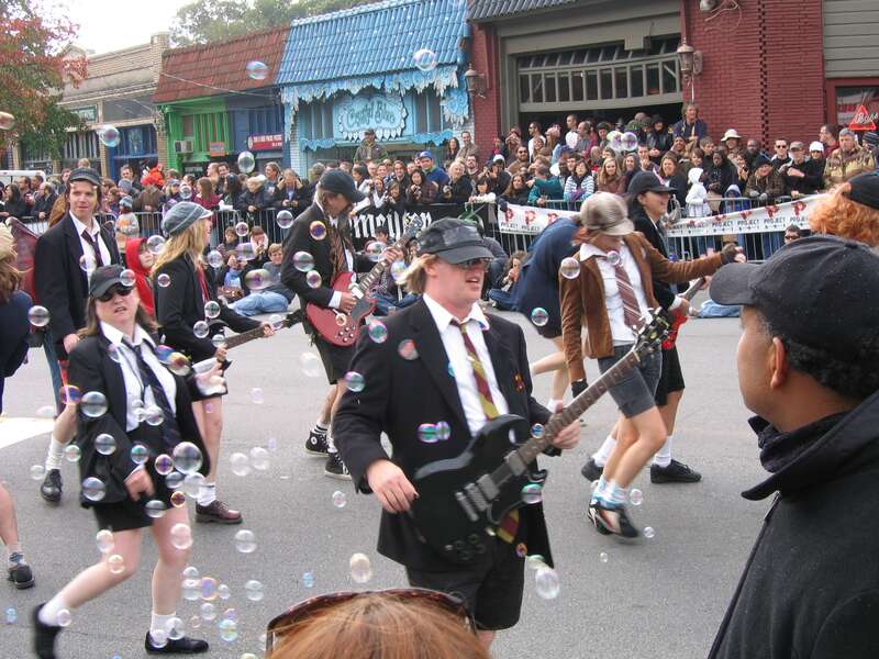 Parade in Little Five Points in Atlanta, Georgia, USA.