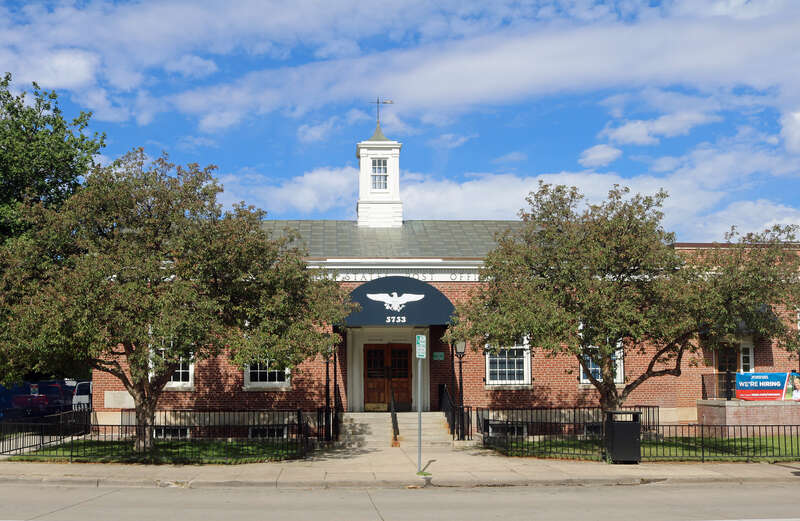 The Littleton, Colorado Post Office, located at 5753 South Prince Street, in Littleton, Colorado. The property is listed on the National Register of Historic Places.