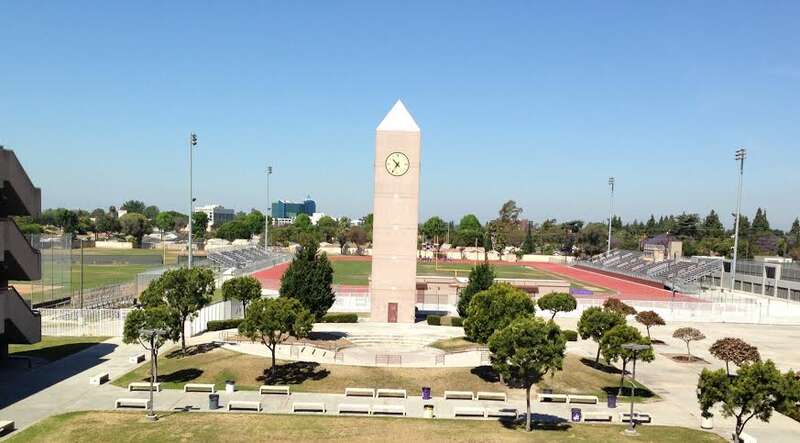 View of Lynwood HS from the third floor.