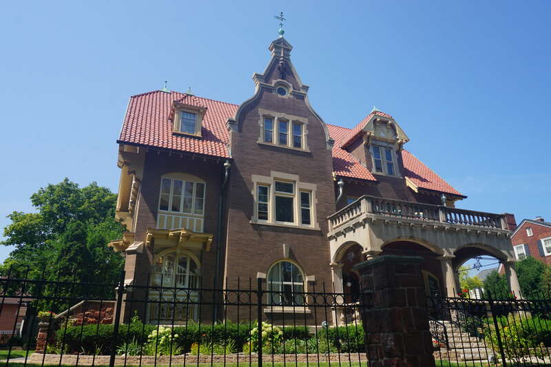2611 North Terrace Avenue (the Anna and Gustav J. A. Trostel House) in Milwaukee, Wisconsin (United States).